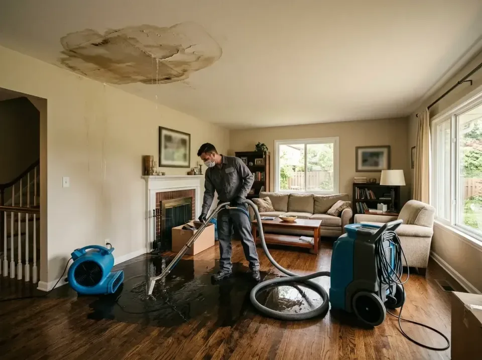 attic-pipe-burst-ceiling-drip-008 — frequently asked questions, Water Damage Restoration & Carpet Care in Pepperdine Univers…